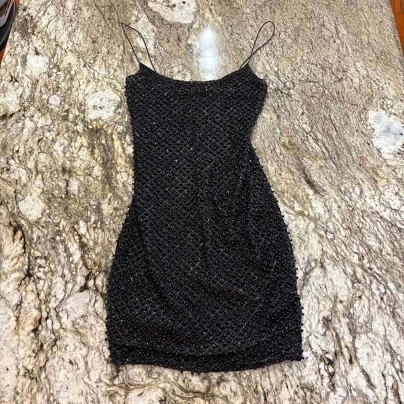 Oh Polly Beaded Bodycon Mini Dress - Picture 2 of 5